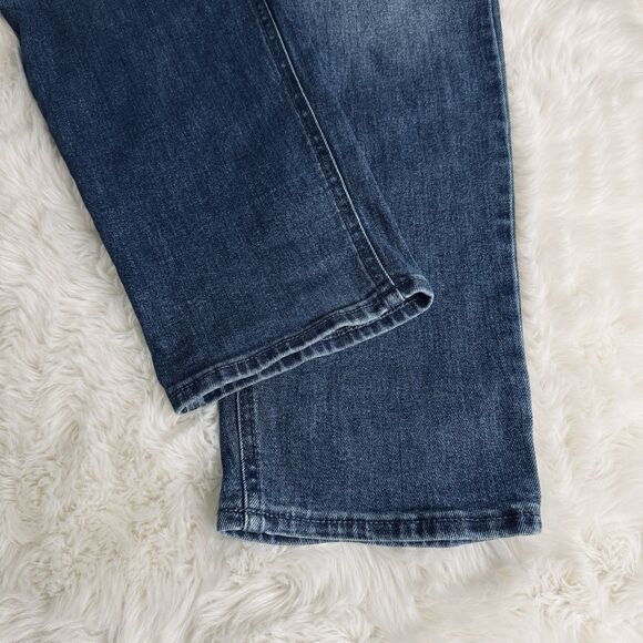Old Navy High Rise Wow Straight Jeans Plus 18 (39x29) Blue Denim Stretch Womens - Picture 6 of 9